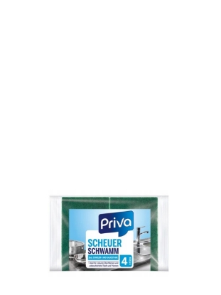 Poza cu Priva Scheuerschwamm, bureti uz casnic, 4 buc