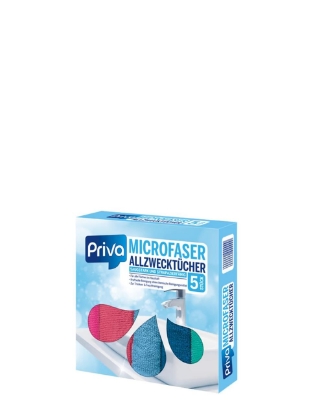 Poza cu Priva Spultuch Microfaser, lavete din microfibra, 5 buc