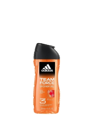 Poza cu Adidas Team Force, gel de dus 3-in-1, 250 ml