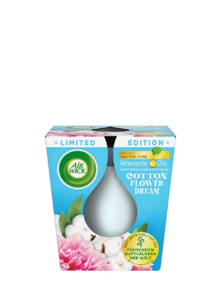 Poza cu Air Wick Cotton Flower, lumanare parfumata, 105 g
