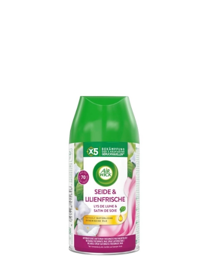 Poza cu Air Wick Silk & Lily, rezerva odorizant automat de camera, 250 ml