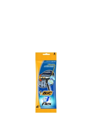 Poza cu BIC 3 Flex, aparate de ras cu 3 lame, 4 buc
