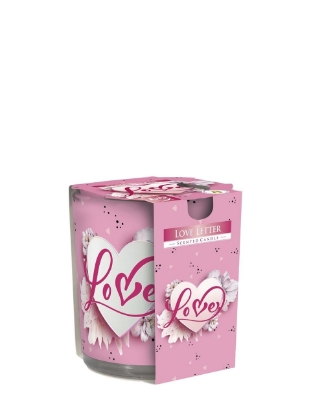 Poza cu Bispol Love Letter, lumanare parfumata, 100 g