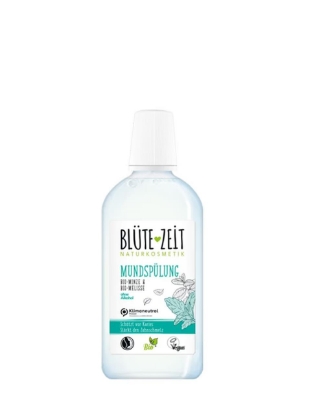 Poza cu Blütezeit, apa de gura cu extract de menta si roinita bio, 500 ml