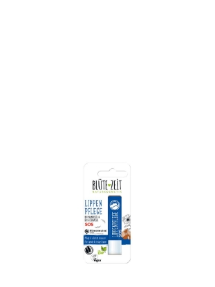 Poza cu Blütezeit SOS, balsam de buze cu extract de migdale si echinaceea bio, 4.8 g