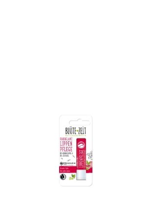 Poza cu Blütezeit, balsam colorat de buze cu extract de rodie si jojoba bio, 4.8 g