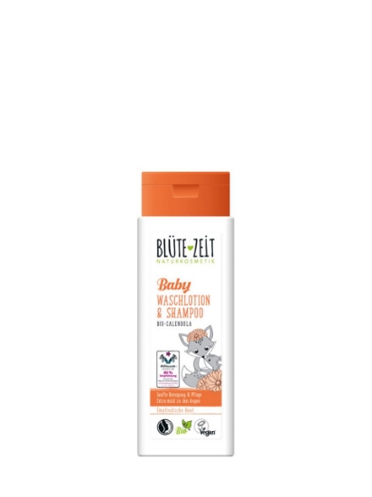 Poza cu Blütezeit Baby Washlotion & Shampoo 2-in-1, 250 ml