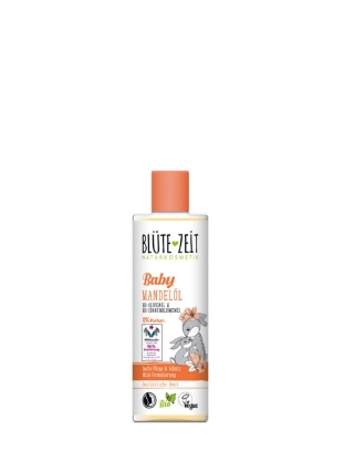 Poza cu Blütezeit Baby Mandelöl, ulei pentru pielea bebelusilor, 200 ml