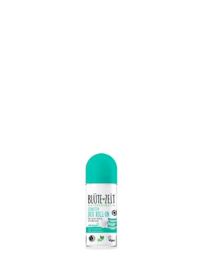 Poza cu Blütezeit Sensitive, deodorant roll-on cu extract de aloe vera si roinita bio, 50 ml
