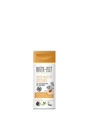 Poza cu Blütezeit, demachiant pentru ochi cu ulei din samburi de caise si extract de hamamelis bio, 100 ml