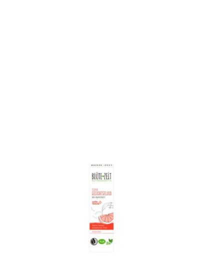 Poza cu Blütezeit Clear, fluid facial cu grapefruit bio si argila alba, 30 ml