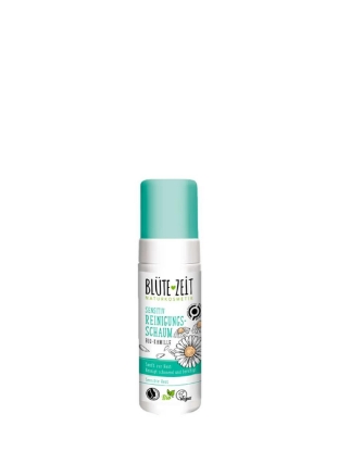 Poza cu Blütezeit Sensitive, spuma de curatare cu extract de musetel bio, 150 ml