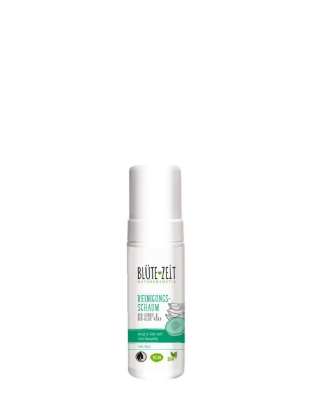 Poza cu Blütezeit, spuma de curatare cu castravete si aloe vera bio, 150 ml