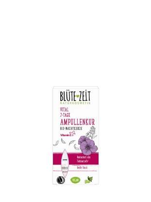Poza cu Blütezeit Vital, fiole tratament hidratant cu Vitamina E, 7 x 1 ml