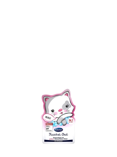Poza cu Bübchen Kuschel-Bad, spumant de baie pentru copii cu efect de colorare a apei, 40 ml