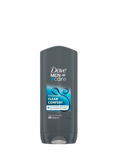Poza cu Dove Men+ Care Clean Comfort, gel de dus, 400 ml