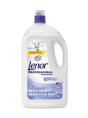 Poza cu Lenor Professional Sensitive, balsam de rufe, 200 spalari, 4 L