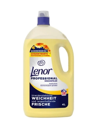 Poza cu Lenor Professional Summer Breeze, balsam de rufe, 200 spalari, 4 L