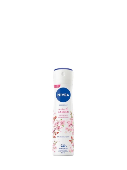 Poza cu Nivea Miracle Garden Cherry Blossom, deodorant spray, 150 ml