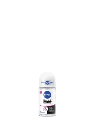 Poza cu Nivea Black & White Invisible, deodorant roll-on, 50 ml