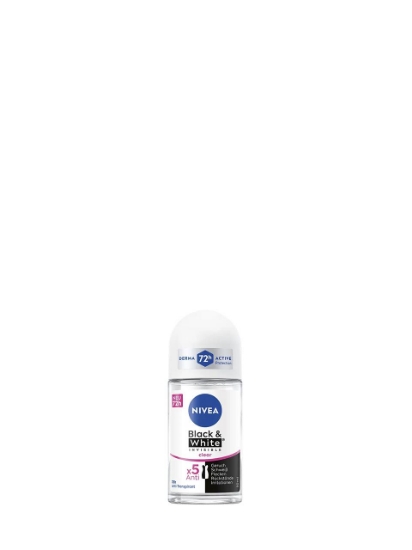 Poza cu Nivea Black & White Invisible, deodorant roll-on, 50 ml