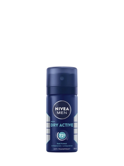 Poza cu Nivea Men Dry Active, deodorant spray, 35 ml