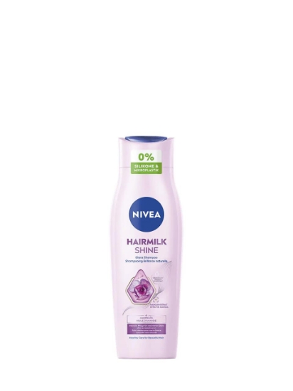 Poza cu Nivea Hairmilk Shine, sampon, 250 ml
