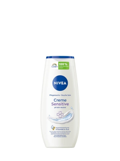 Poza cu Nivea Creme Sensitive, gel de dus, 250 ml