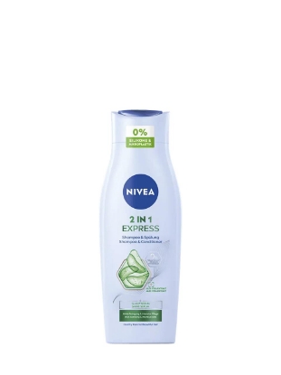 Poza cu Nivea 2in1 Express, sampon si balsam, 400 ml