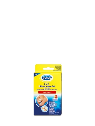 Poza cu Scholl 2in1 Hühneraugen Set, plasturi pentru bataturi, 2 buc