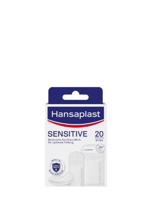 Poza cu Hansaplast Sensitive, plasturi, 20 buc