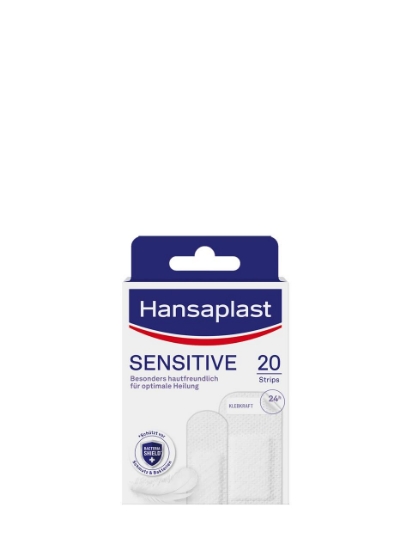 Poza cu Hansaplast Sensitive, plasturi, 20 buc