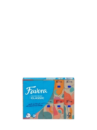 Poza cu Favora Classic, batiste nazale, 4 straturi, 30 buc