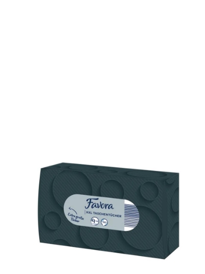 Poza cu Favora XXL, servetele cosmetice, 4 straturi, 110 buc