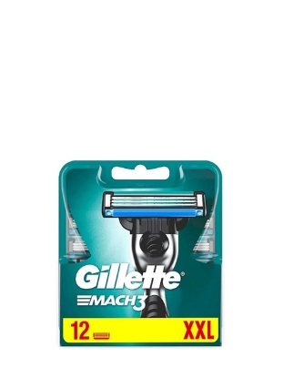Poza cu Gillette Mach3 XXL, rezerve aparat de ras, 12 buc