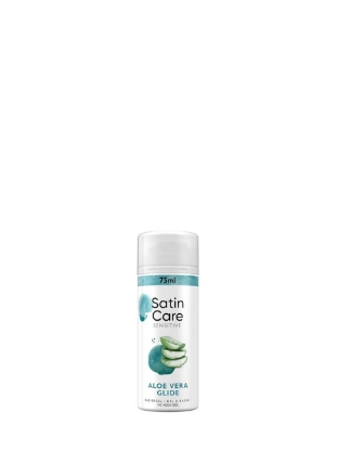 Poza cu Gillette Satin Care Sensitive, gel de ras cu Aloe Vera, 75 ml