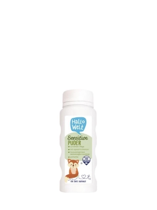 Poza cu Hallo Welt Sensitive Powder, pudra de talc, 100 g
