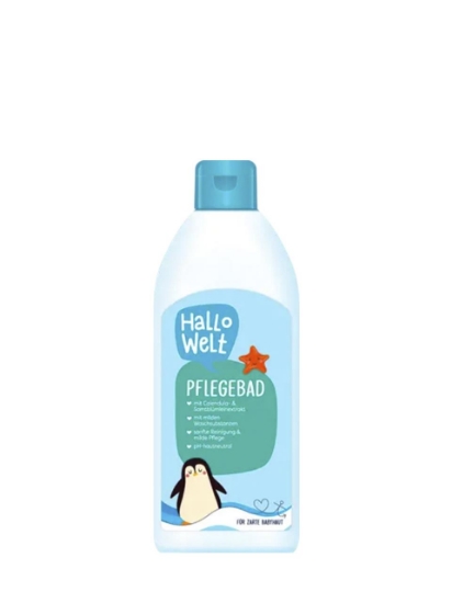 Poza cu Hallo Welt, spumant de baie cu galbenele si extract de flori pentru copii, 500 ml