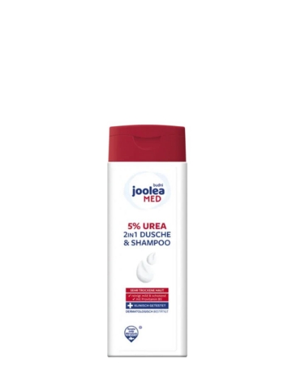 Poza cu Joolea MED, gel de dus 2-in-1 cu 5% uree, 300 ml