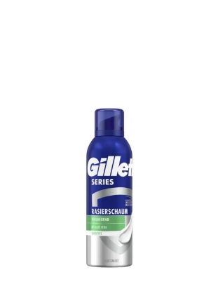 Poza cu Gillette Series Sensitive, spuma de ras cu Aloe Vera, 200 ml