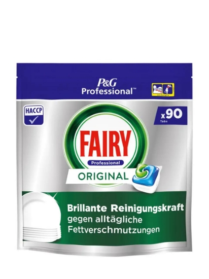 Poza cu Fairy Professional Original, detergent capsule pentru vase, 90 buc