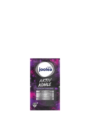 Poza cu Joolea Aktiv Kohle, masca de fata cu carbune activ, 2 x 8 ml