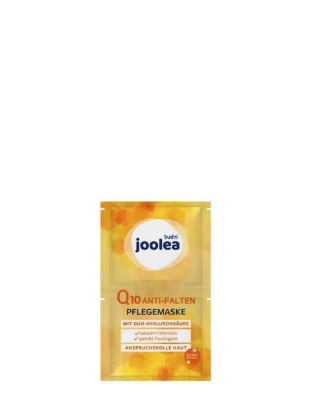 Poza cu Joolea Q10 Anti-Rid, masca hidratanta cu acid hialuronic, 2 x 8 ml