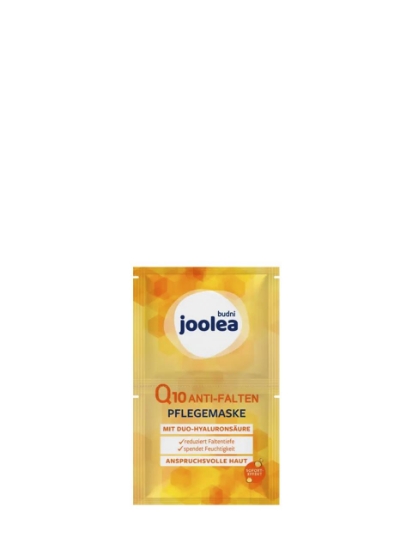 Poza cu Joolea Q10 Anti-Rid, masca hidratanta cu acid hialuronic, 2 x 8 ml