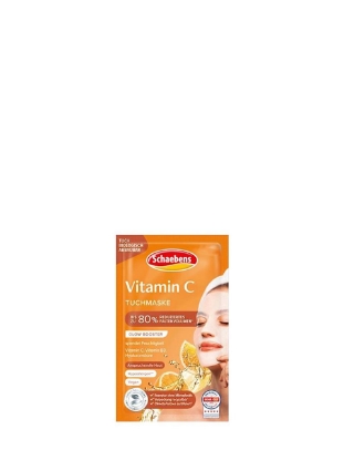 Poza cu Schaebens Vitamin C Tuchmaske, masca de fata tip servetel