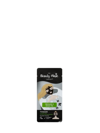 Poza cu The Beauty Activated Charcoal, masca servetel