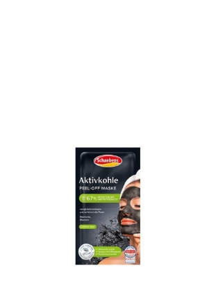 Poza cu Schaebens Aktivkohle Peel-of Maske, masca pentru fata cu carbune activ