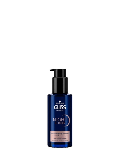 Poza cu Gliss Night Elixier Anti-Rupere, ser pentru par, 100 ml