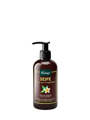 Poza cu Kneipp Seife Grüner Tee & Orangeblüten, sapun lichid, 250 ml
