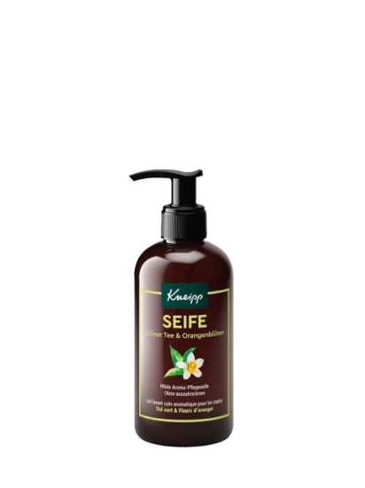 Poza cu Kneipp Seife Grüner Tee & Orangeblüten, sapun lichid, 250 ml
